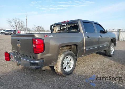 2014 Chevrolet Silverado 1500 2Lz из США, поврежденный, VIN 3GCUKSEC7EG568713